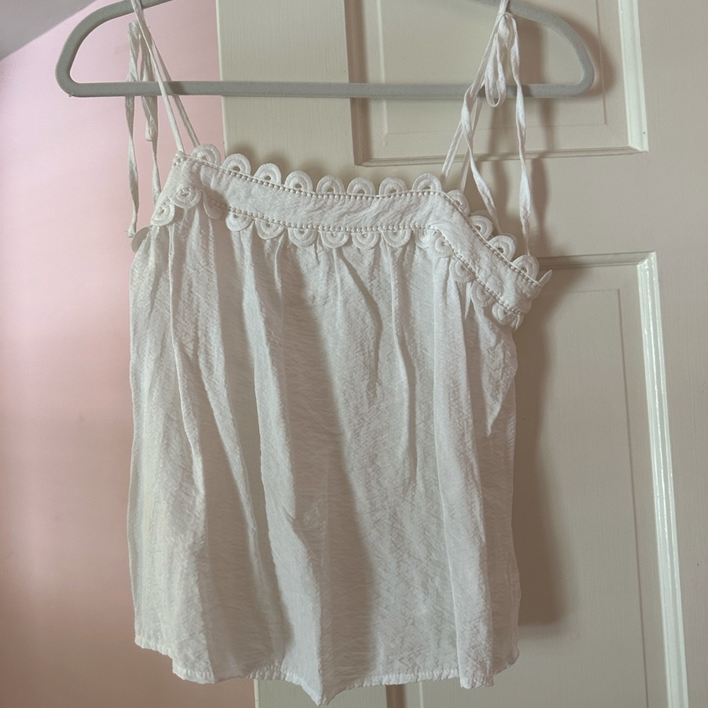 White Summer Crop Top
